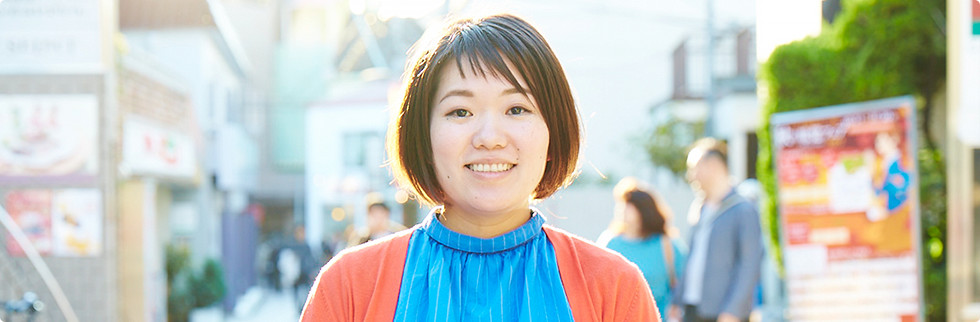 岡本商店街振興組合 事務次長 道法美子