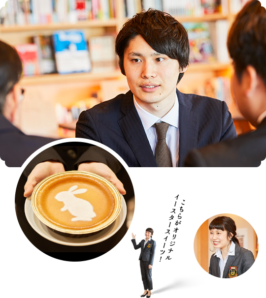 こちらがオリジナル イースタースイーツ！